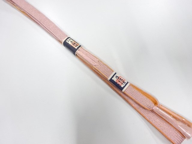 JAPANESE KIMONO / UNUSED KOREI HAND-TIED OBIJIME